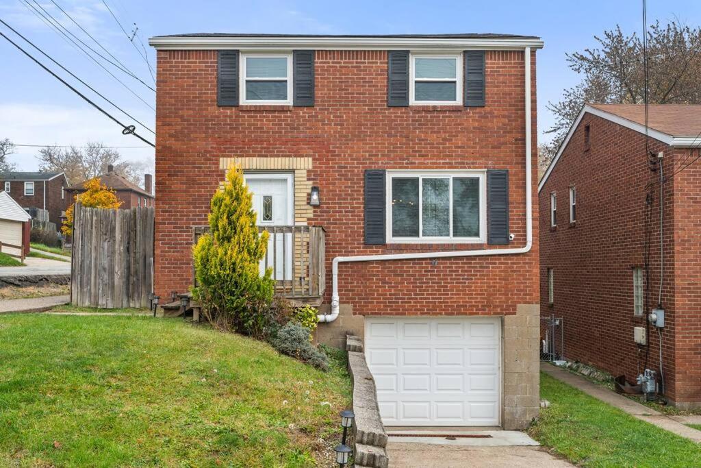 Open Floor Spacious Home, 15Min From Downtown, Private Garage, Kids Friendly Pittsburgh Exteriör bild