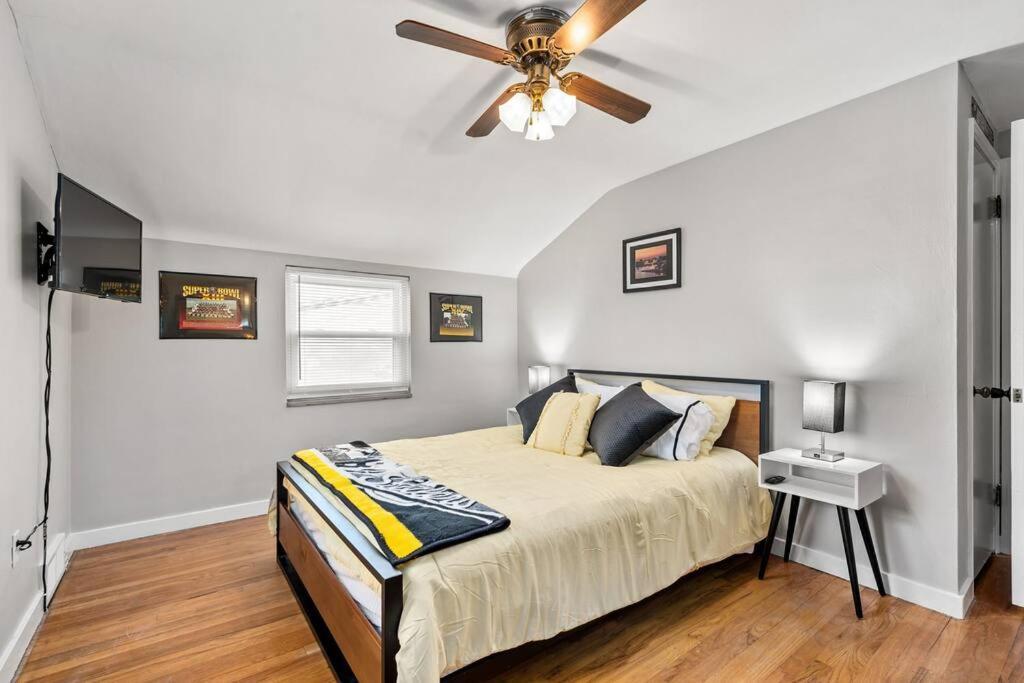 Open Floor Spacious Home, 15Min From Downtown, Private Garage, Kids Friendly Pittsburgh Exteriör bild